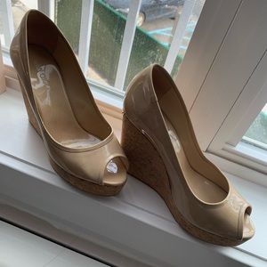Jimmy Choo nude heels